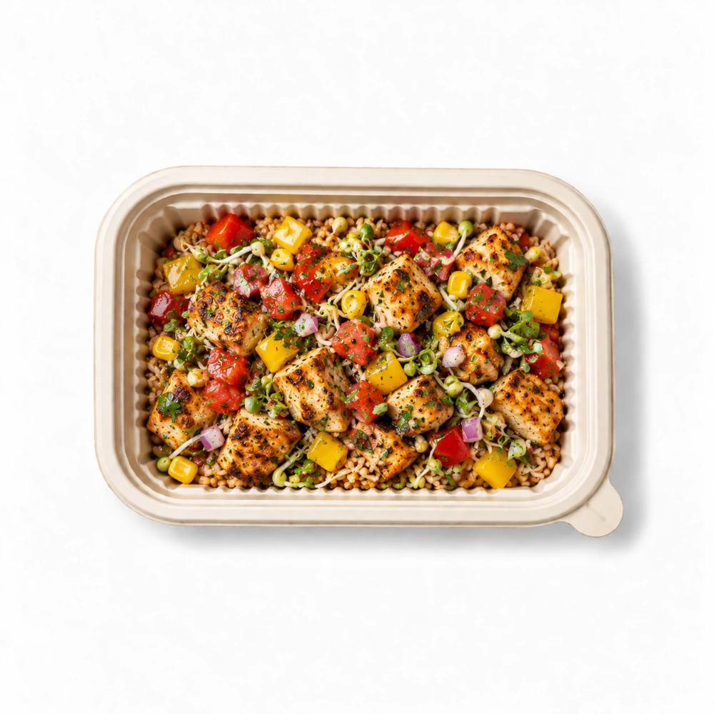 Mexican Chicken & Sprouts Bowl from the Carb Theory menu