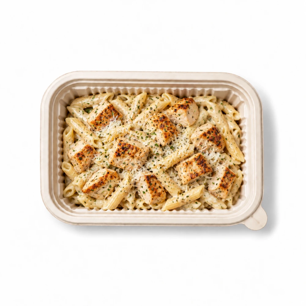 Creamy Chicken Breast Alfredo Pasta from the Carb Theory menu