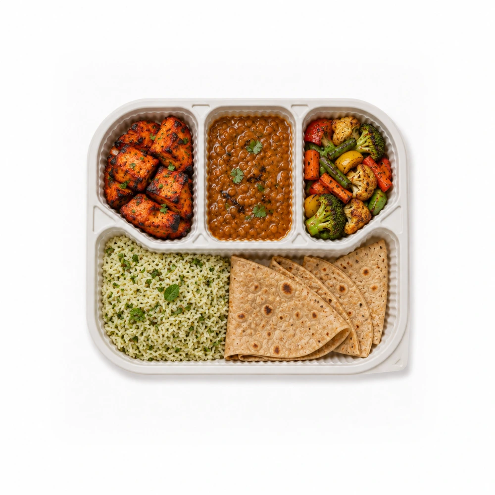 Tandoori & Herb Thali (Non Veg) from the Carb Theory menu