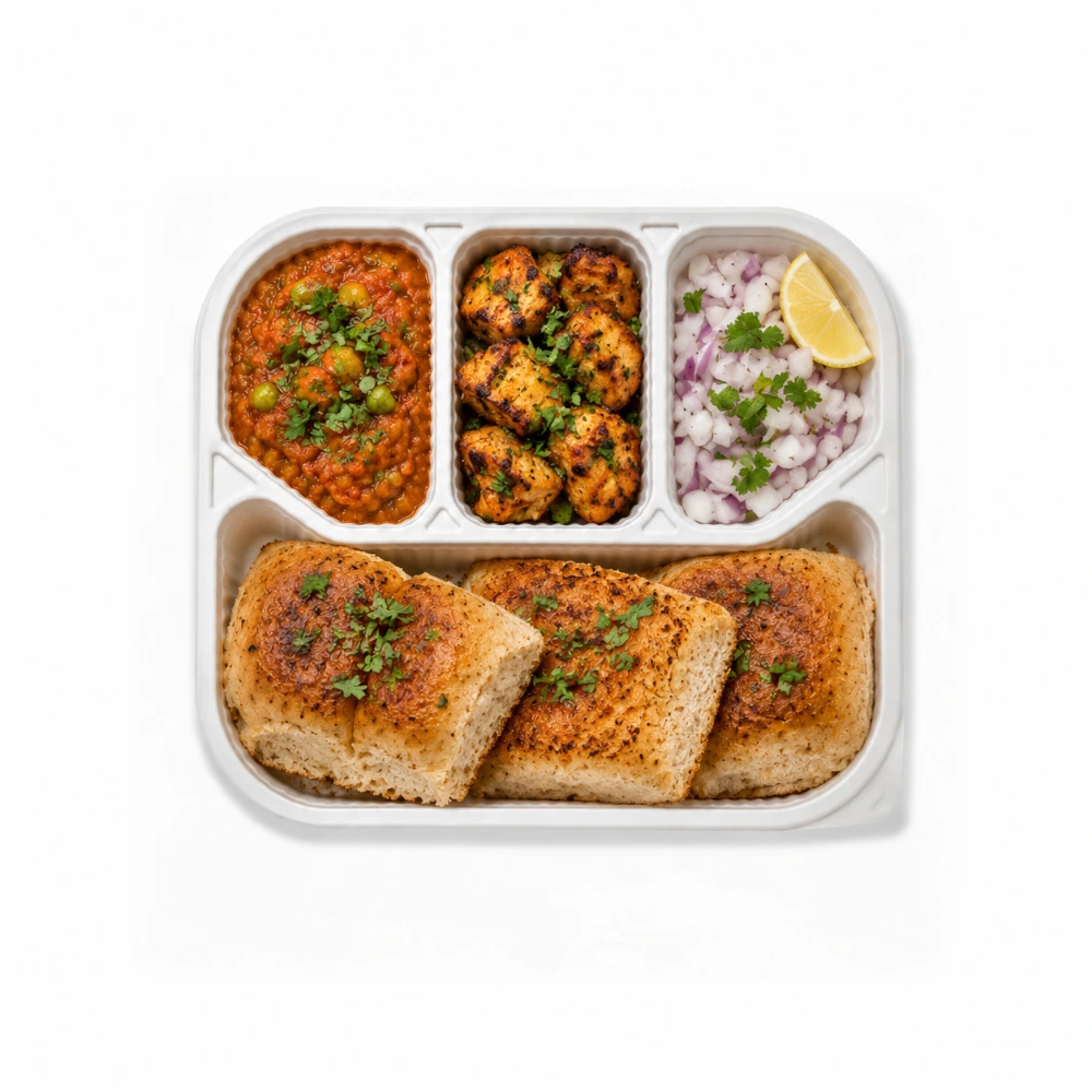 Power Pav Bhaji from the Carb Theory menu
