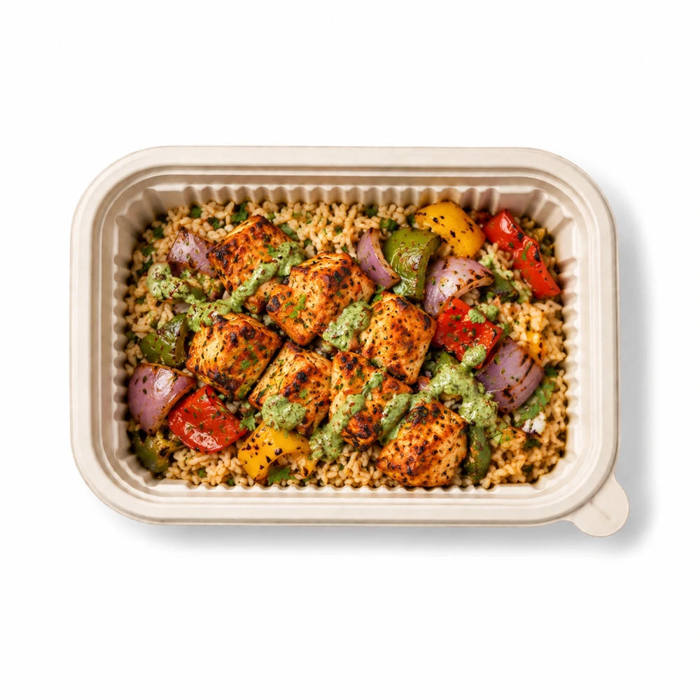 Tandoori Tikka Rice Bowl from the Carb Theory menu