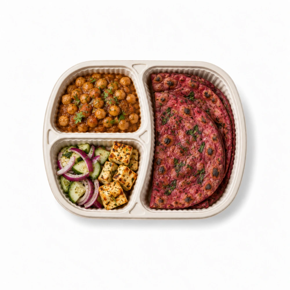 Smart Chole Kulcha from the Carb Theory menu